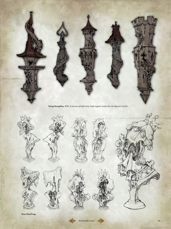 Concept art for Queen's Castle