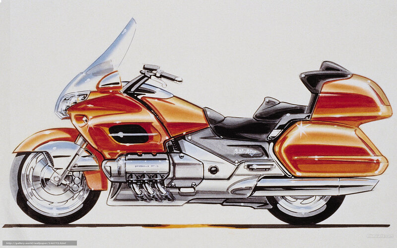 Concept art of a luxury motorcycle