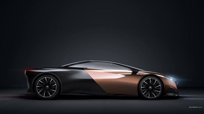 Concept Car — Black, Dramatic, 3d Render