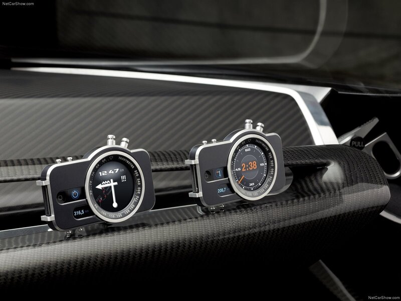 concept car dashboard gauges