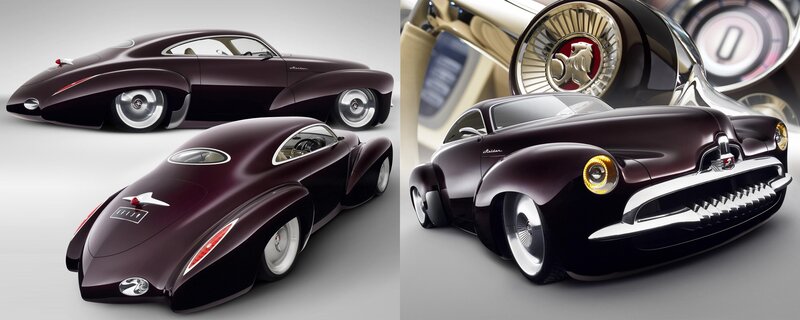 Concept car design showcase
