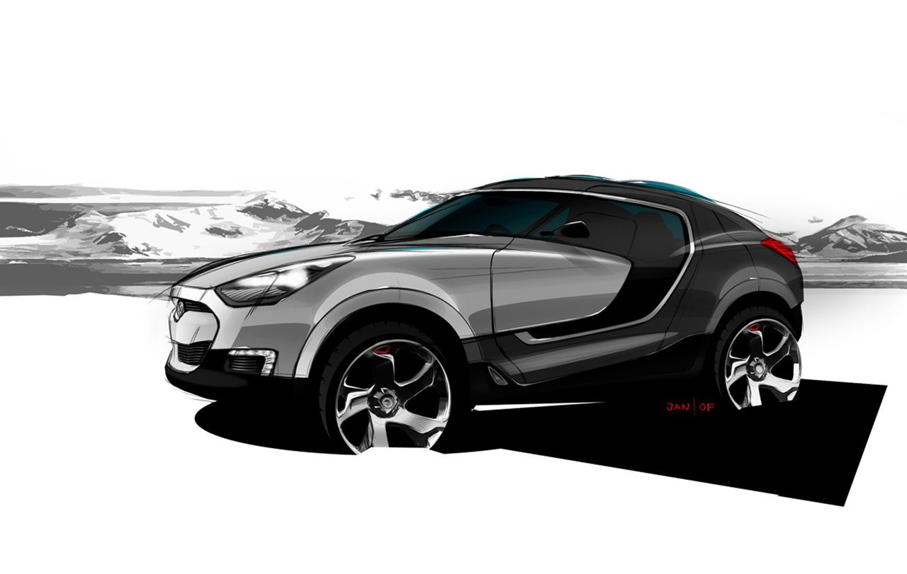 concept car design sketch