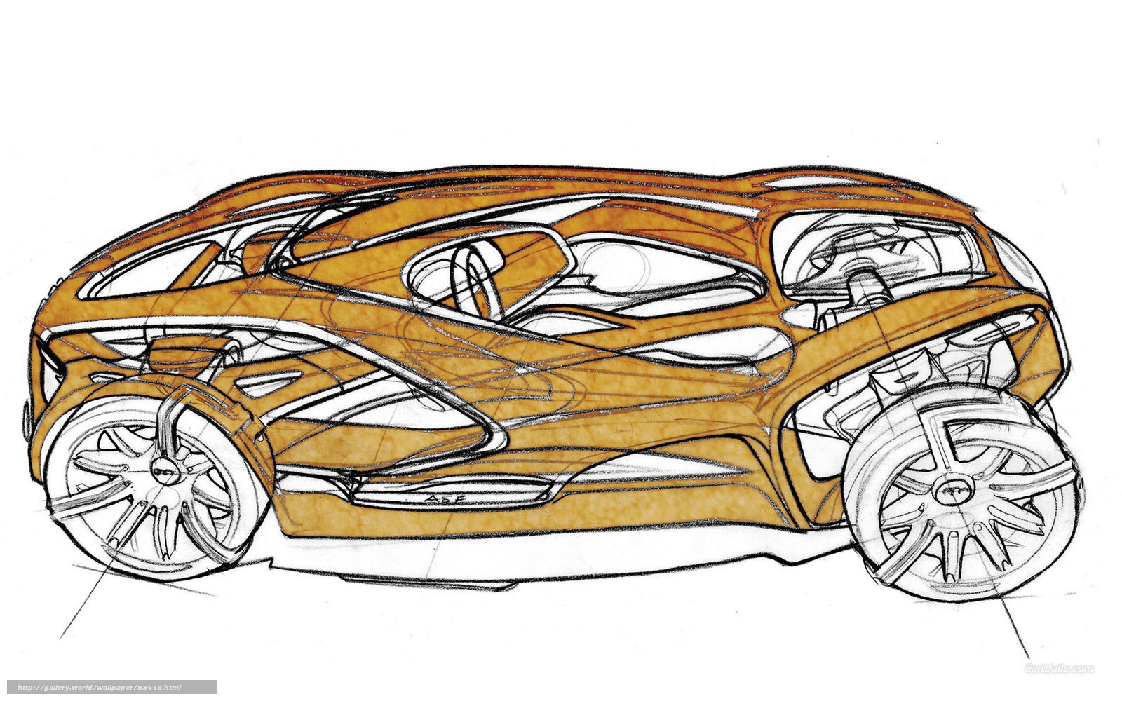 concept car design sketch