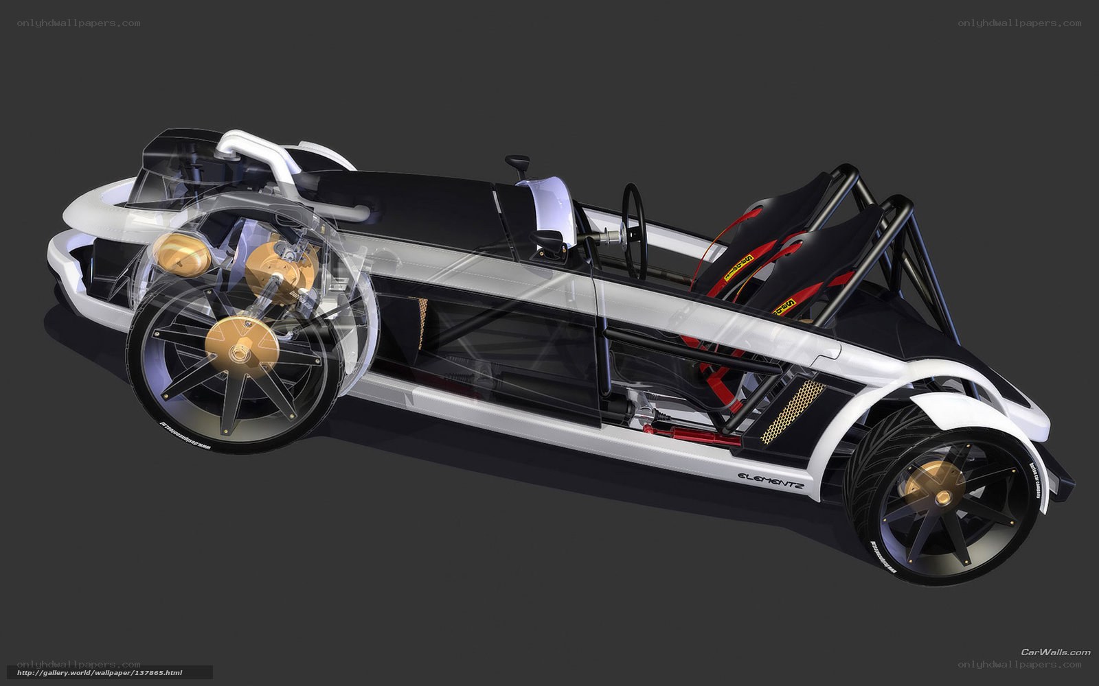 Concept car design visualization