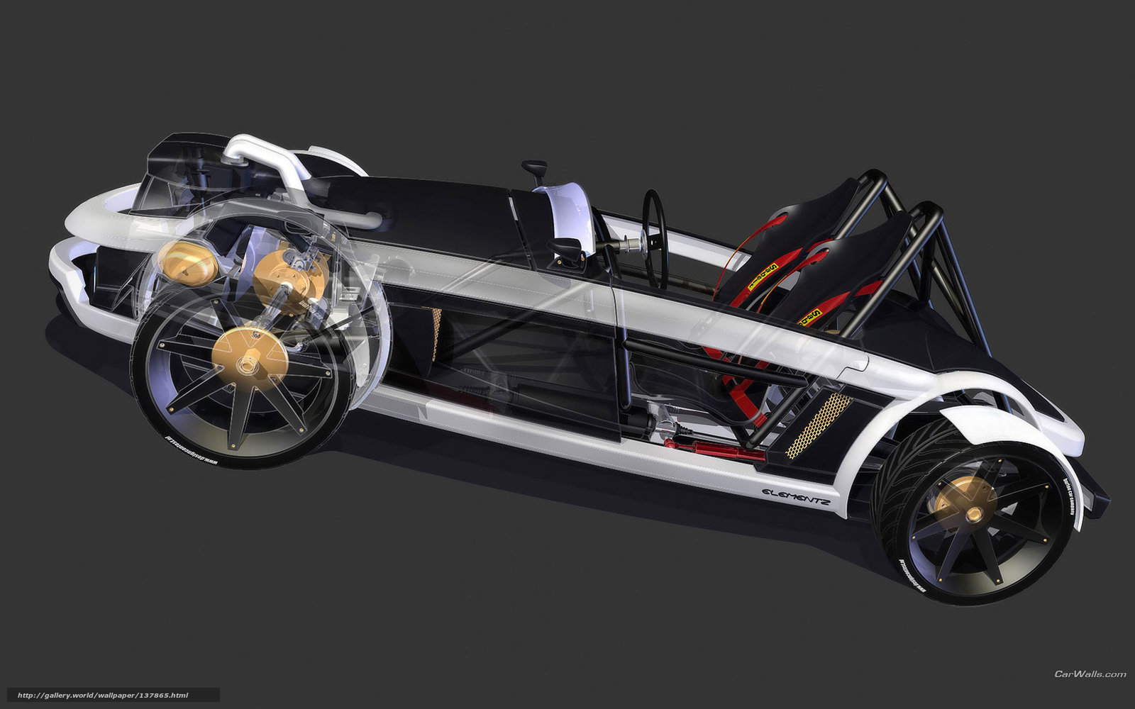 Concept car design visualization