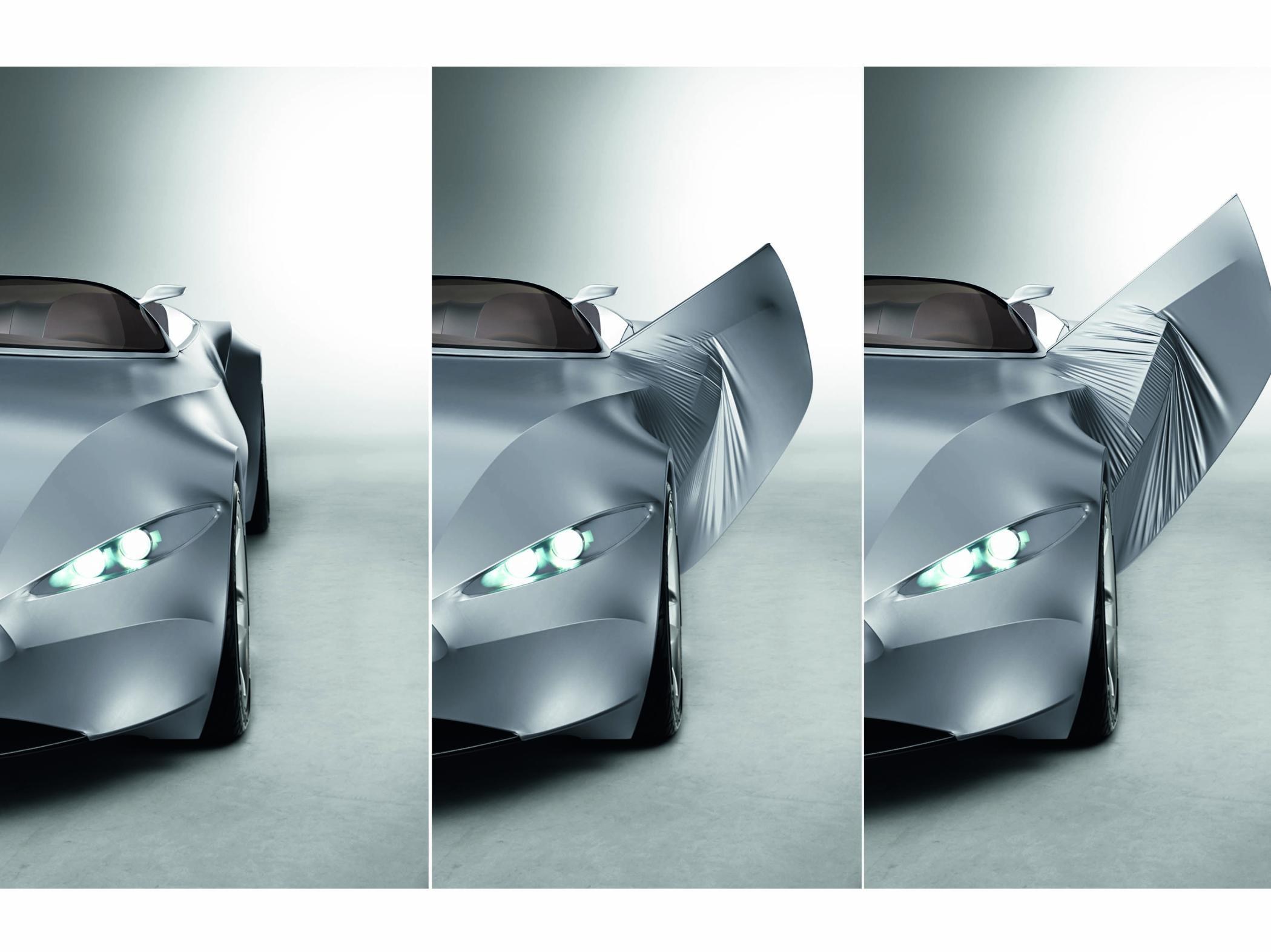 Concept car door animation