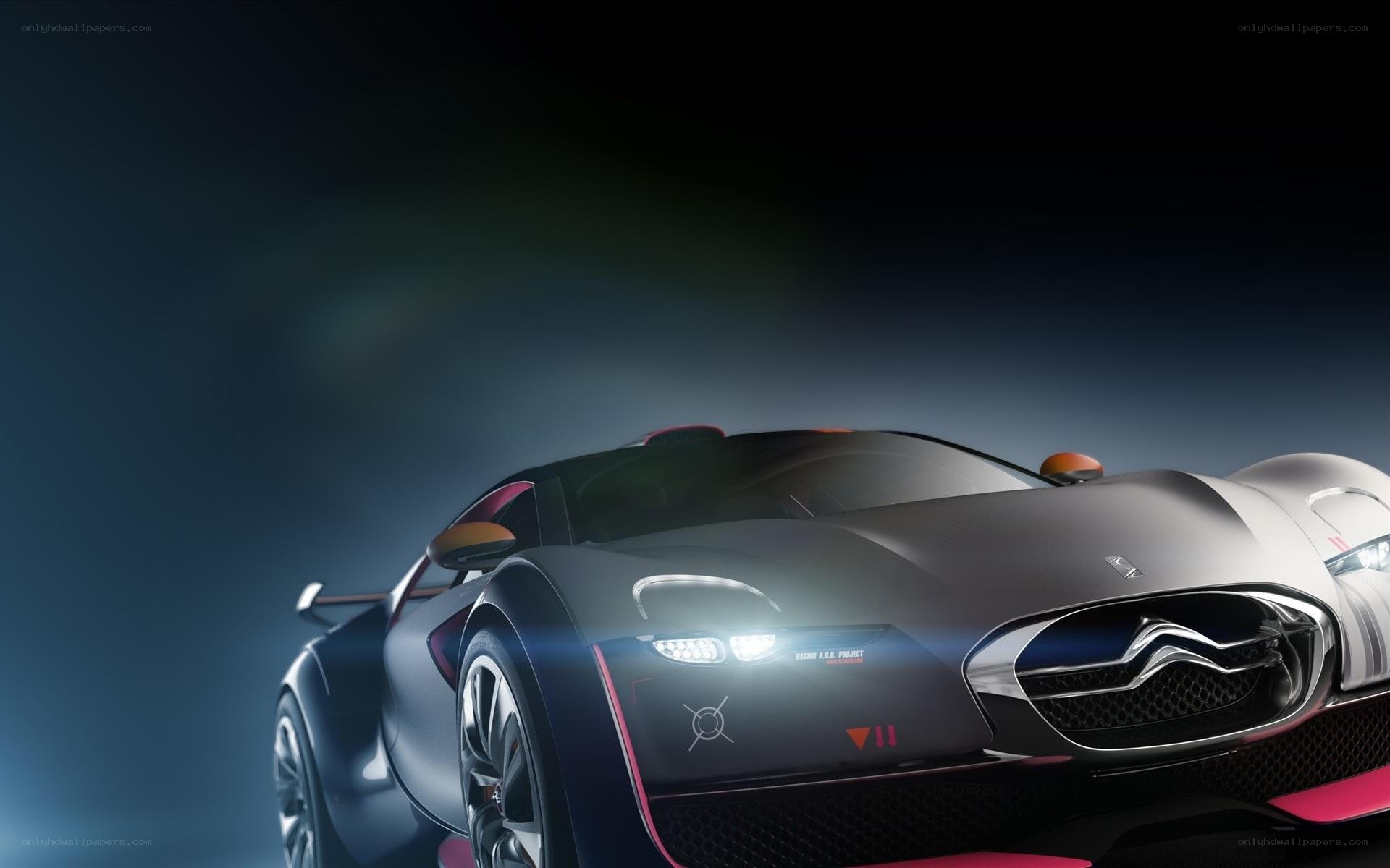 Concept car front view