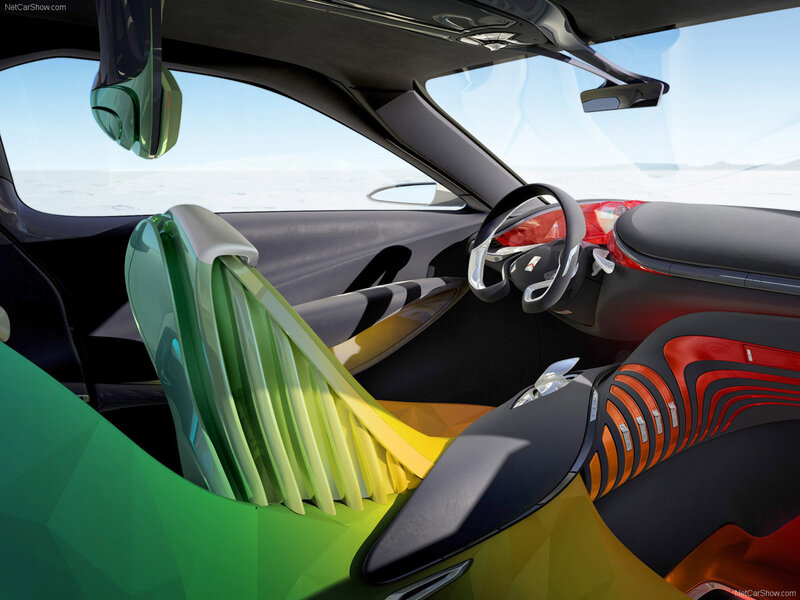 Concept car interior design