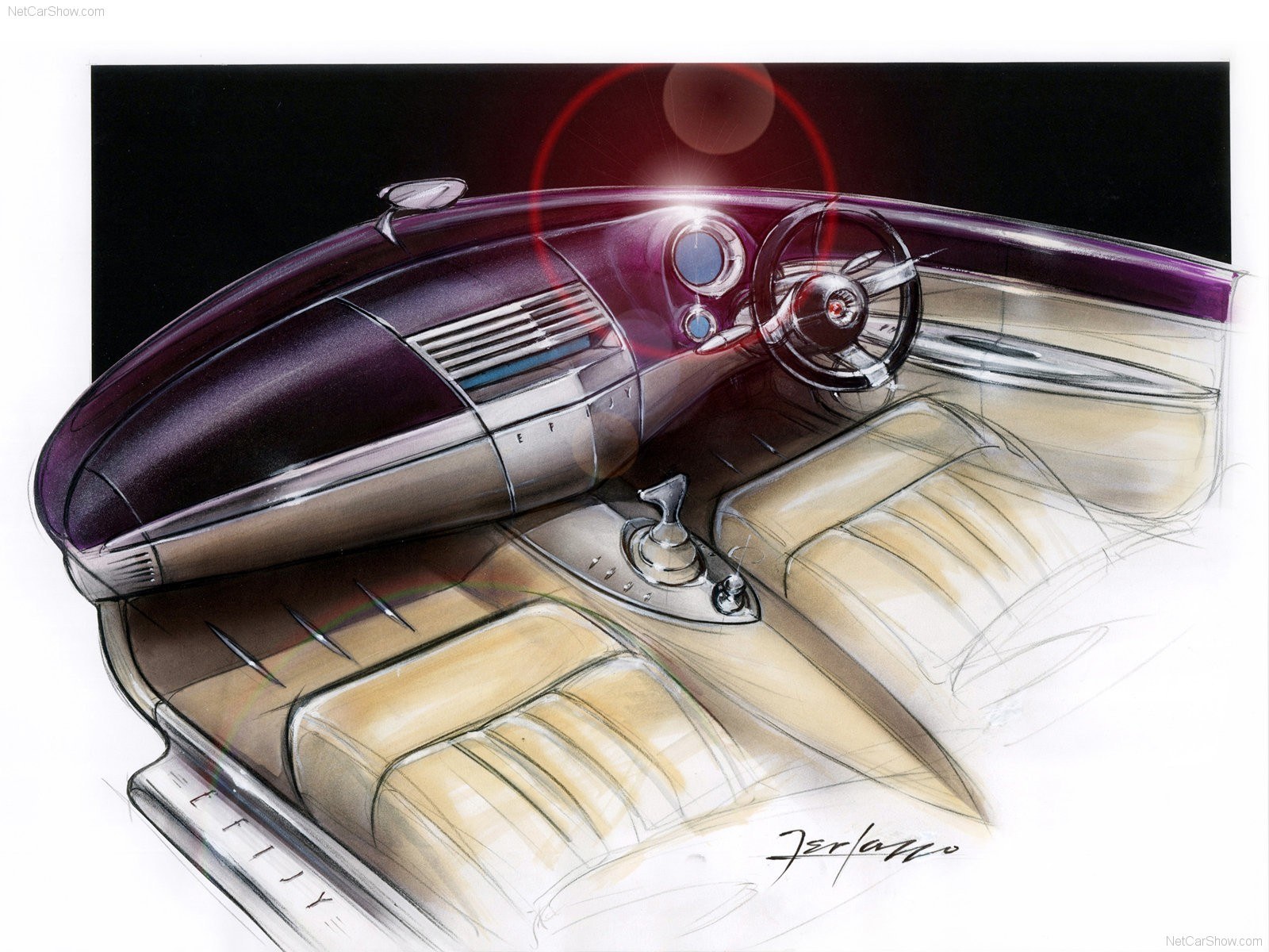 Concept car interior design