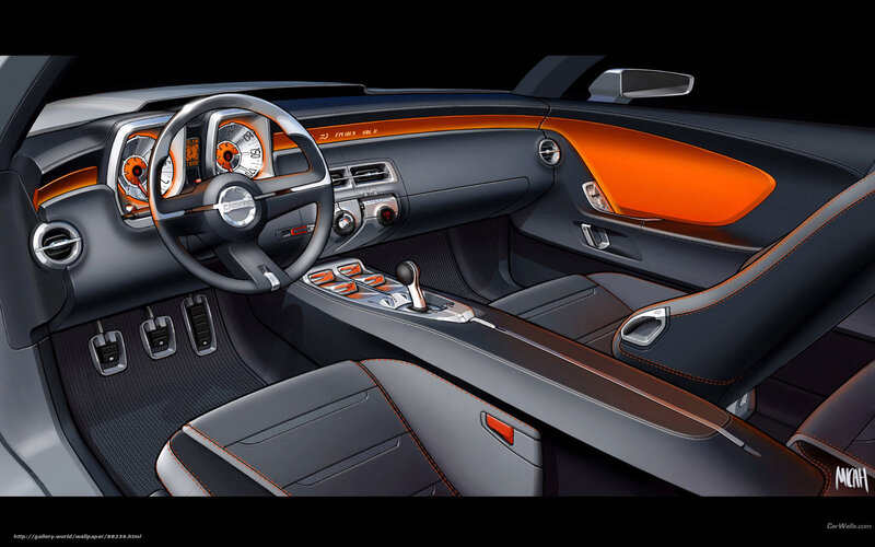 Concept car interior design