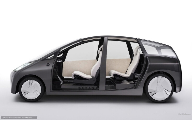 Concept Car Interior — Gray