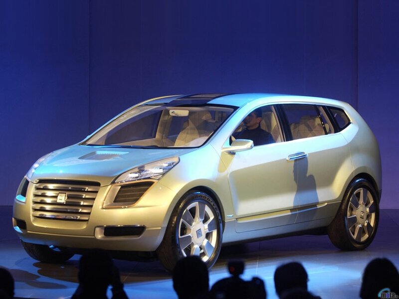 concept car on display