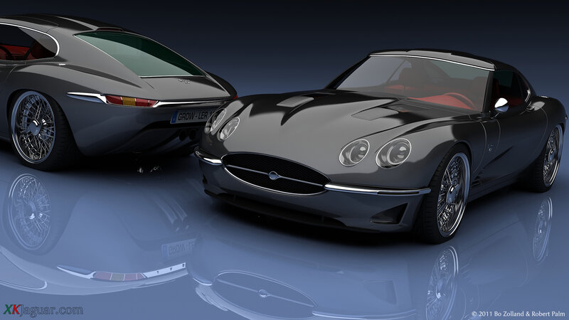 Concept car render