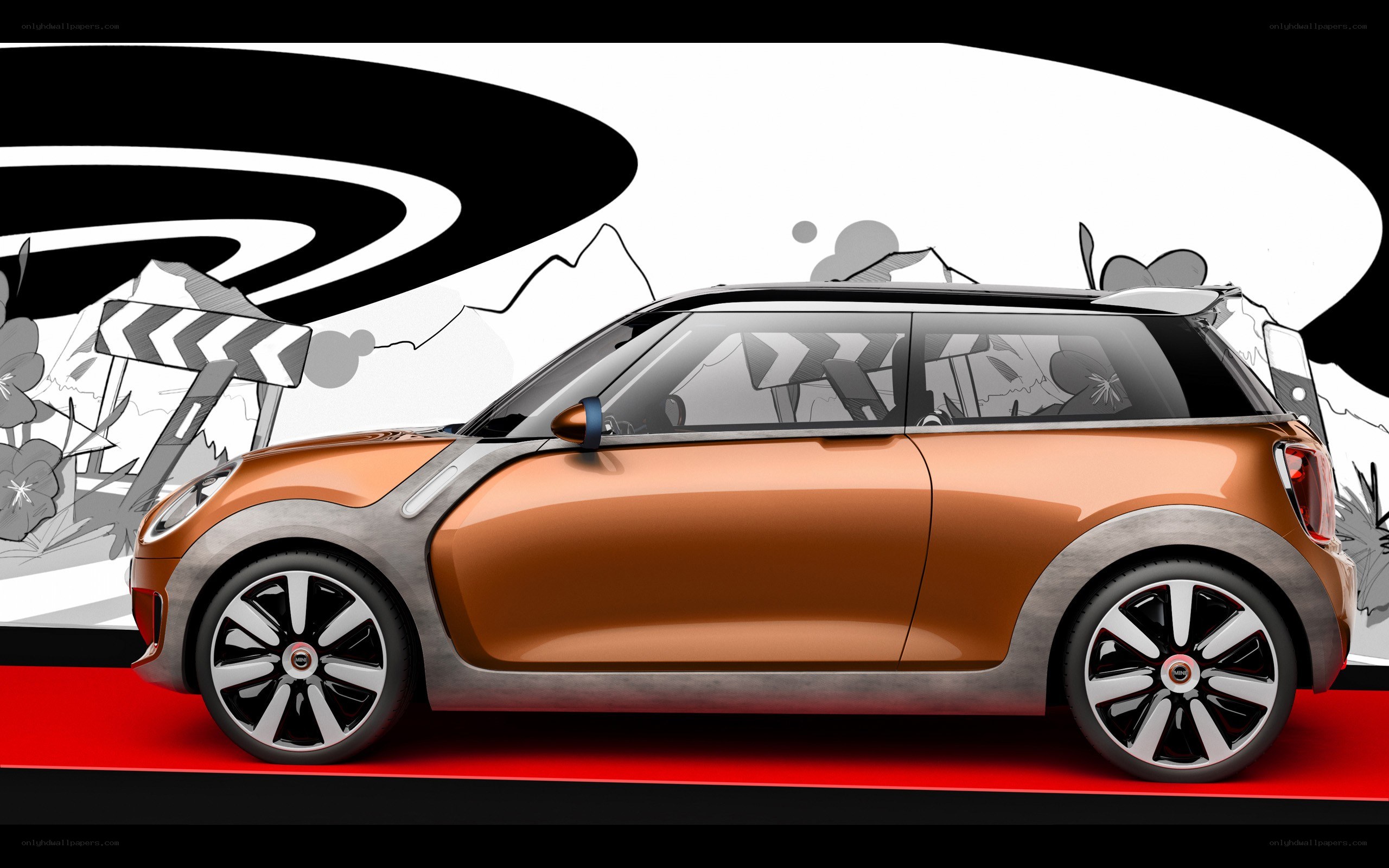 Concept car side profile