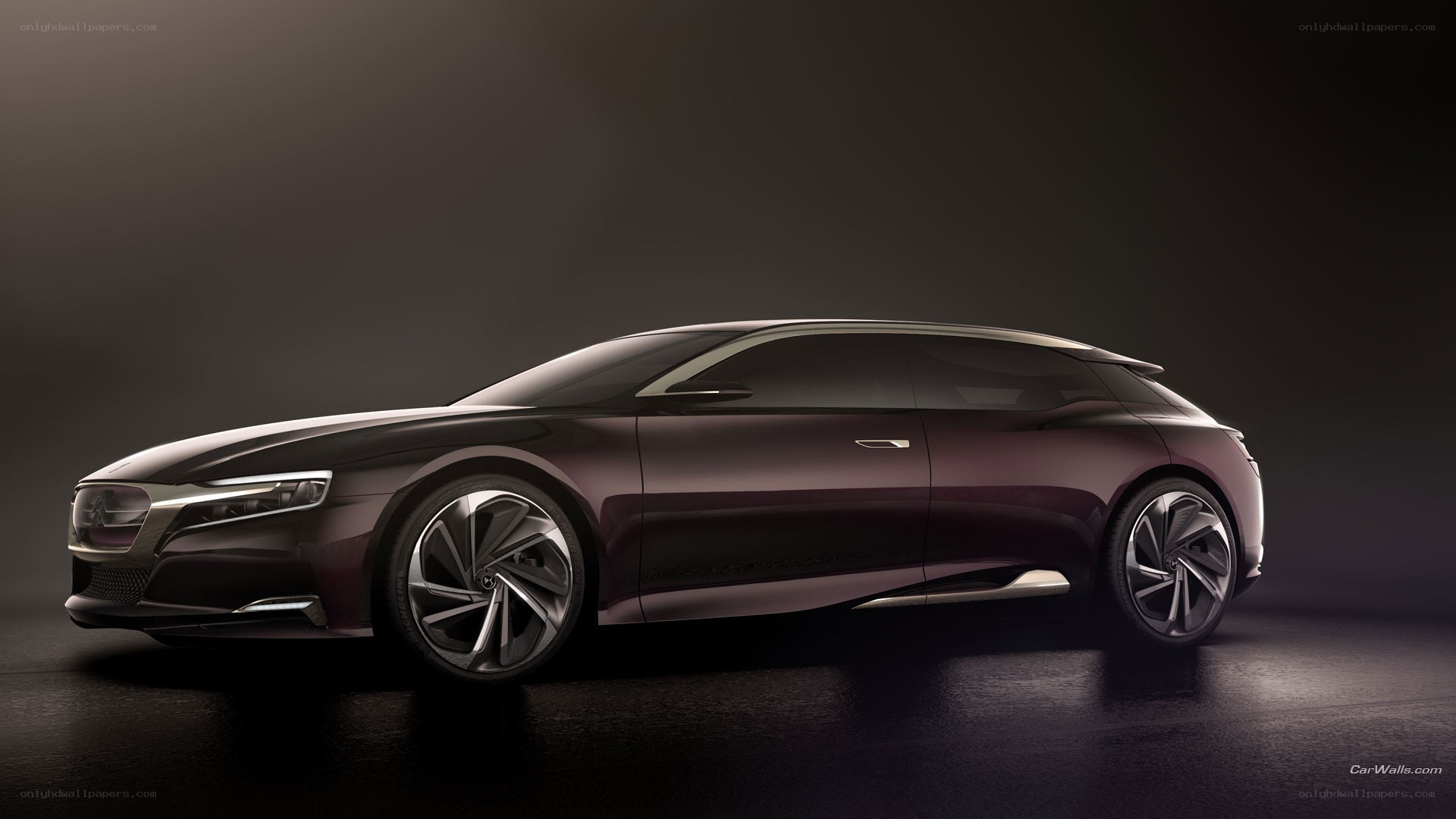 Concept car side profile