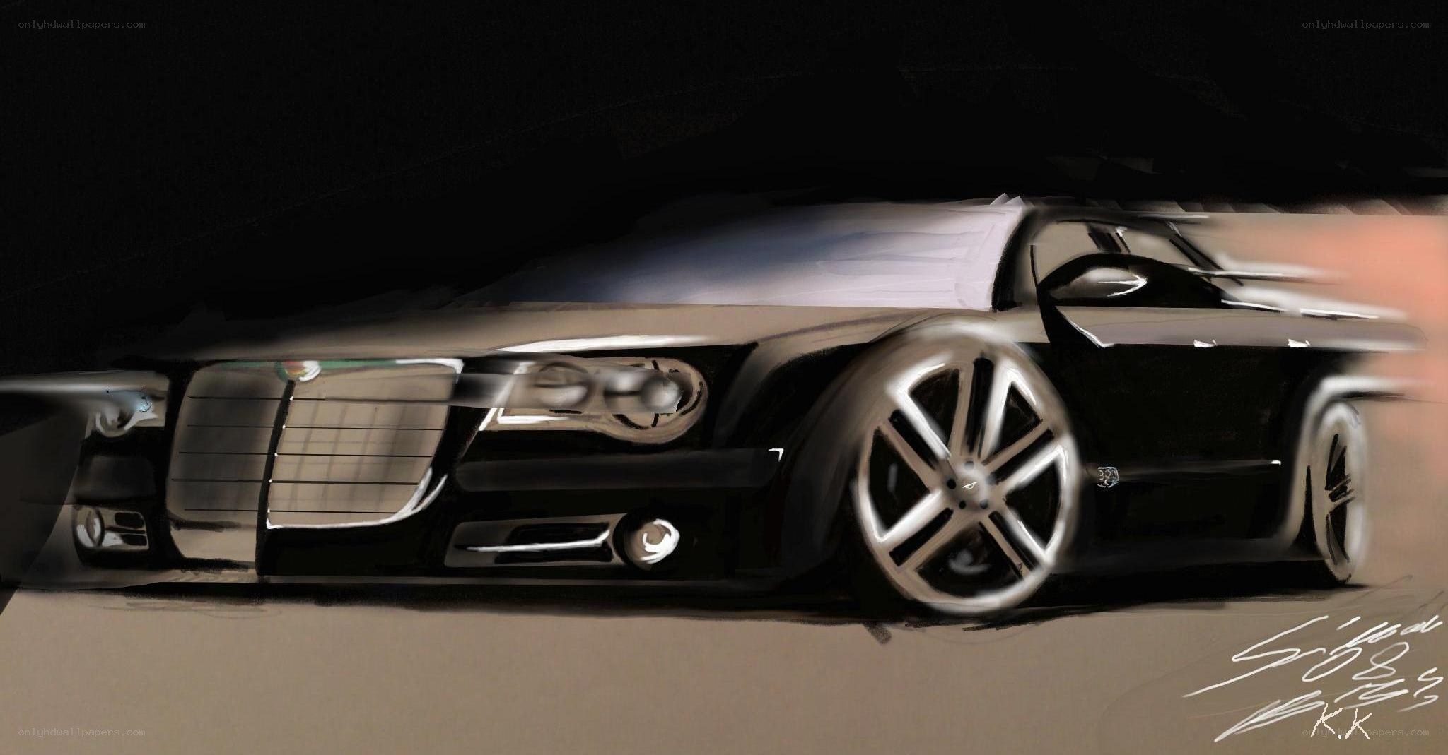 Concept car sketch