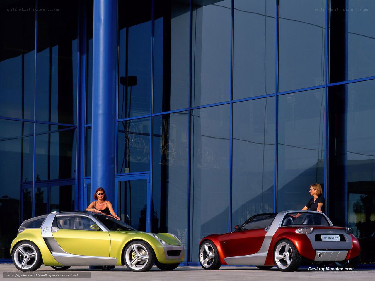 Concept cars with women