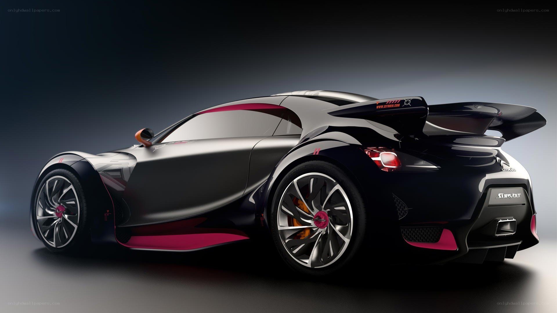 Concept sports car design