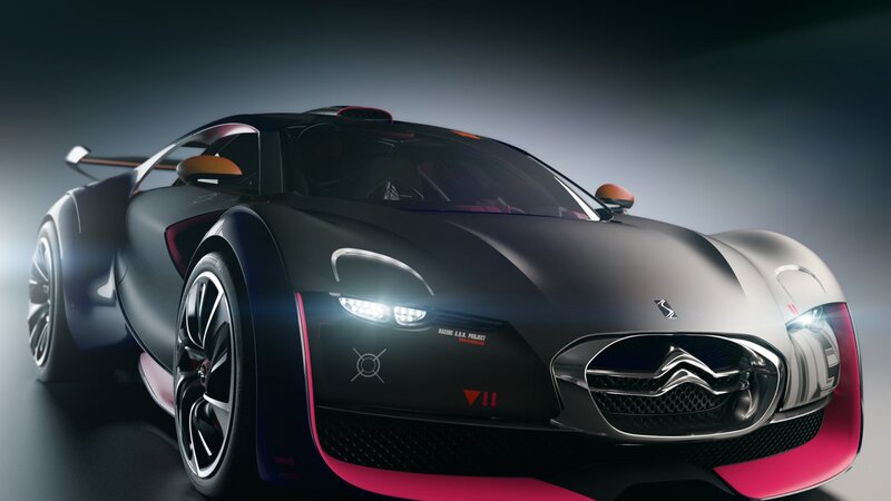 Concept sports car design