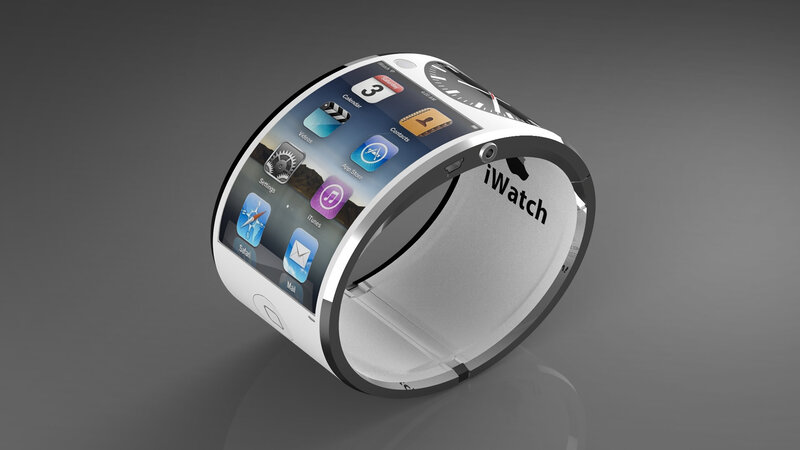 Conceptual iWatch device