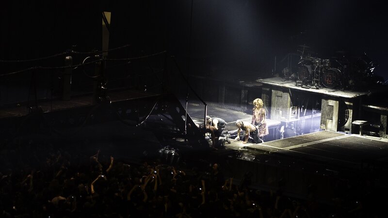 concert performance on stage