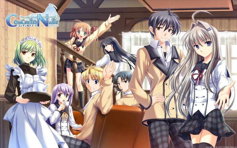 Concerto Note characters