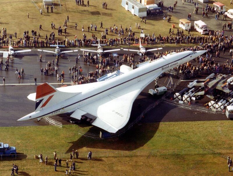 Concorde at airshow