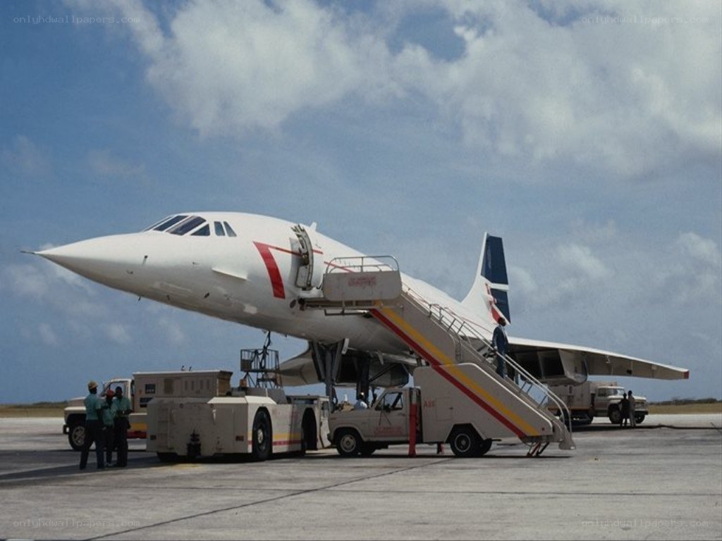 Concorde on the tarmac