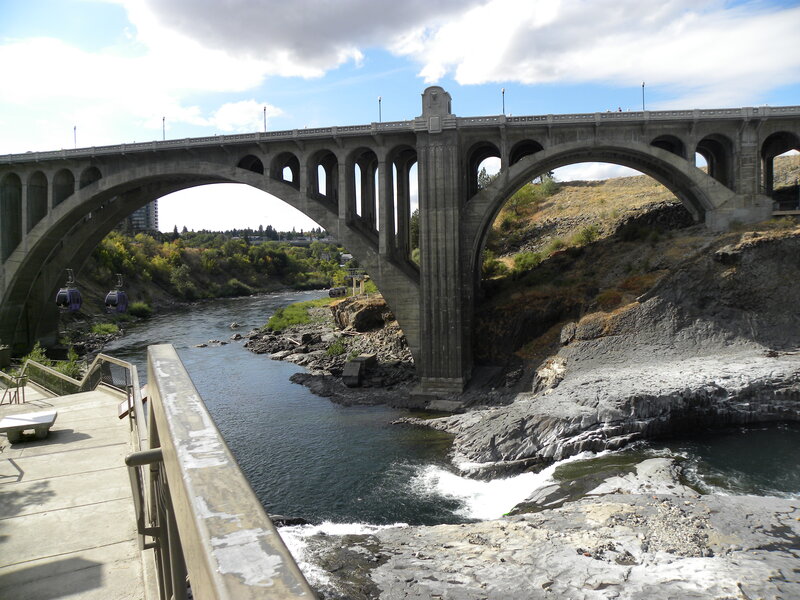 Concrete Arch Bridge — Gray