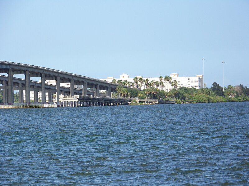 Concrete Bridge over Water