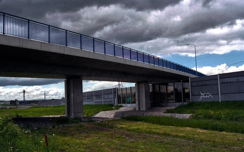 Concrete Bridge Overpass