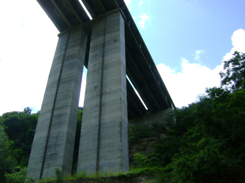 Concrete Bridge Pillars