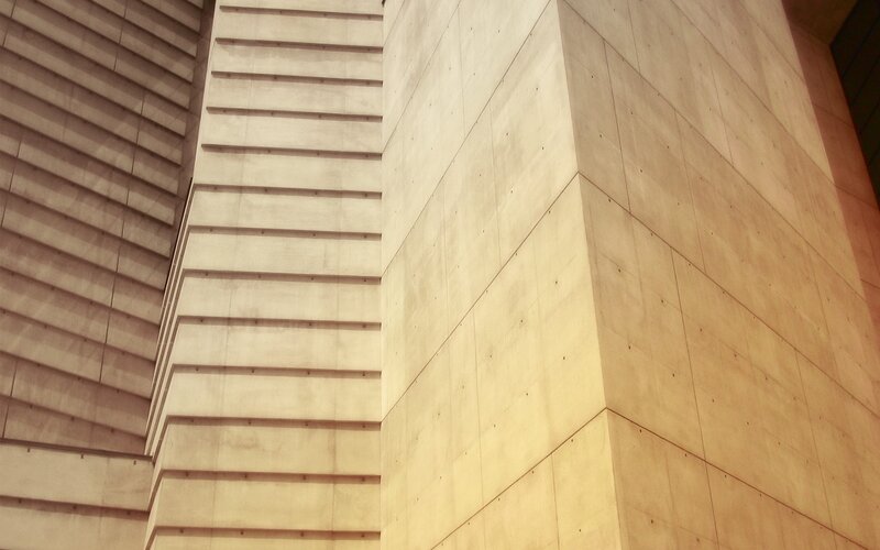 Concrete Building Facade