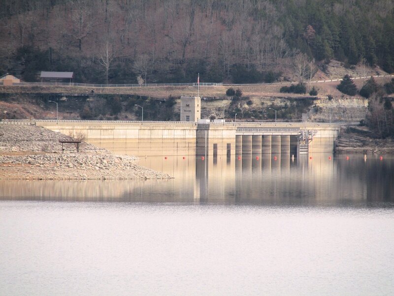 Concrete Dam and Reservoir