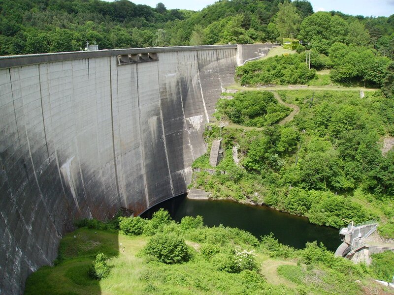 Concrete Dam Structure