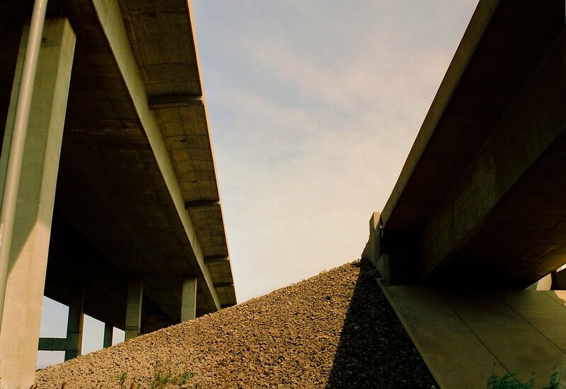 Concrete Highway Overpass