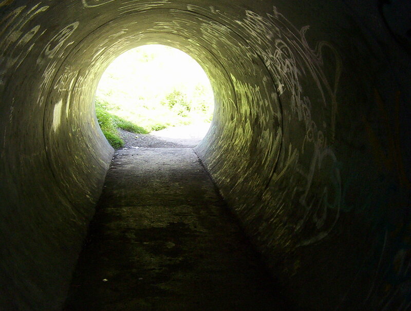 Concrete Tunnel Exit