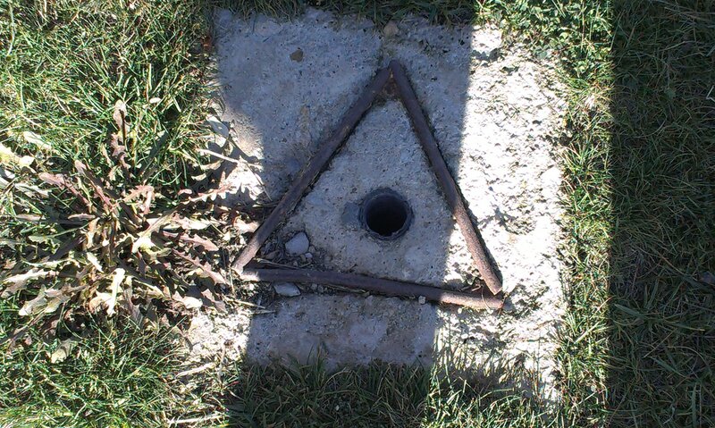 Concrete Utility Access Point