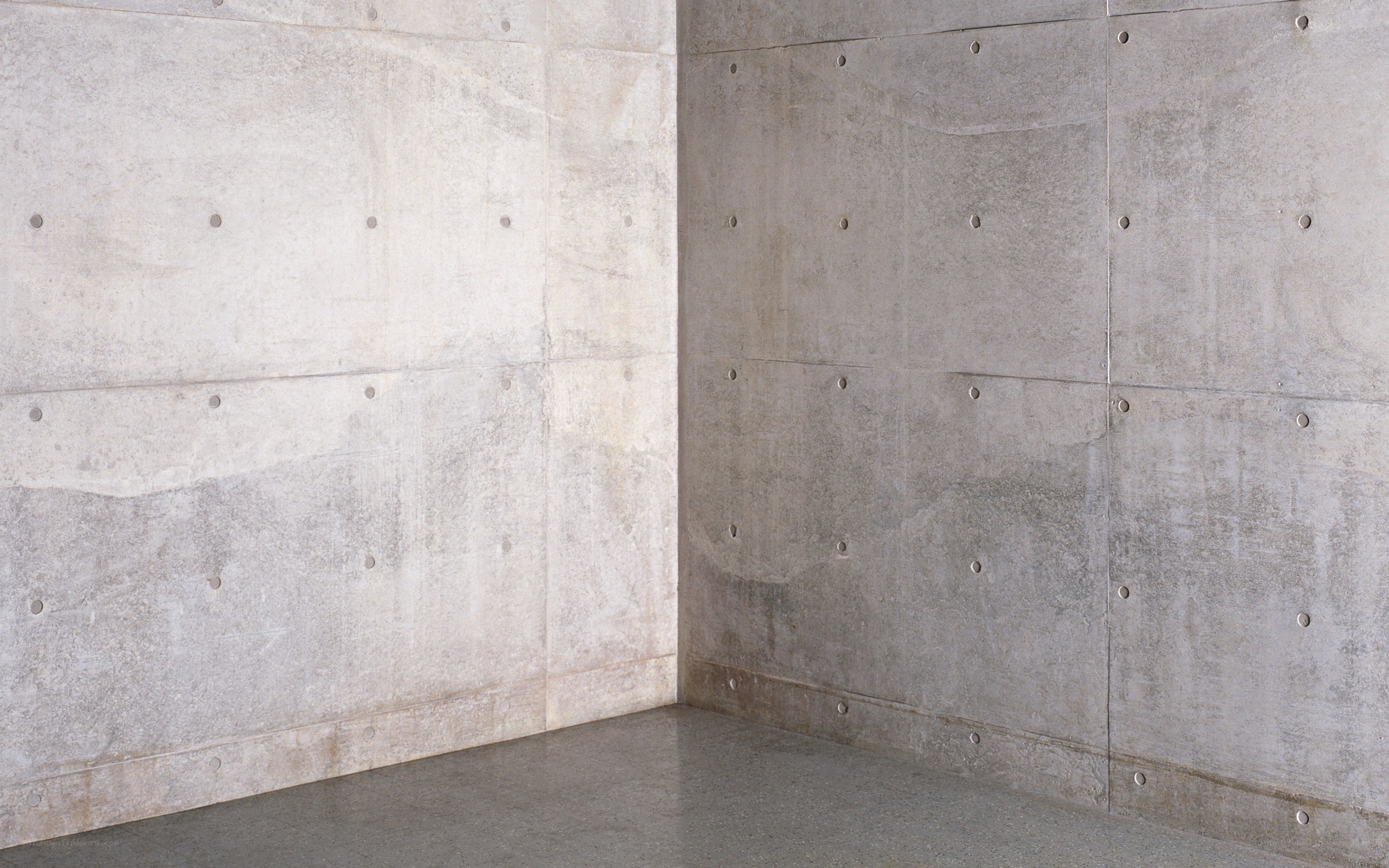 concrete wall corner