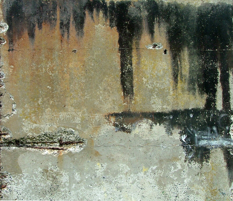Concrete Wall Surface — Gray, Dull