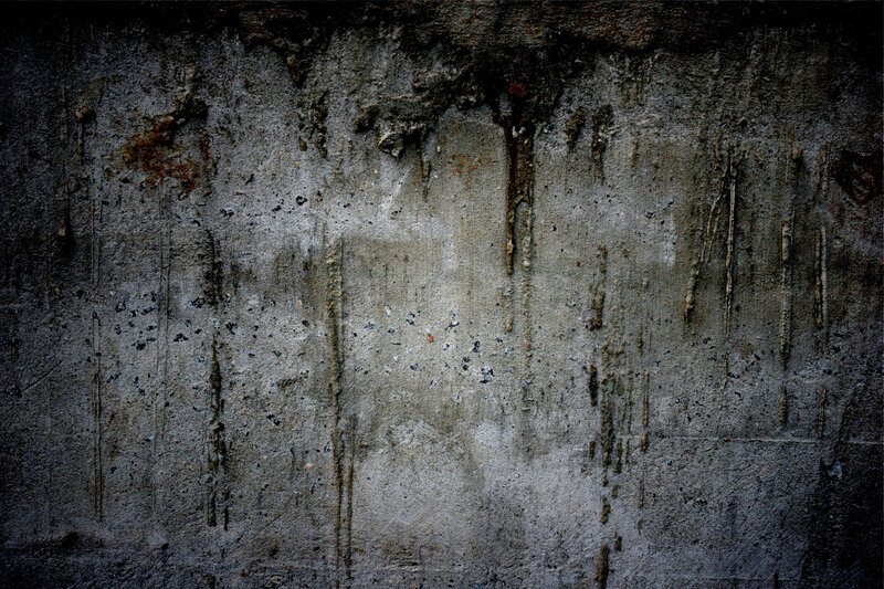 Concrete Wall Texture — Gray, Dark