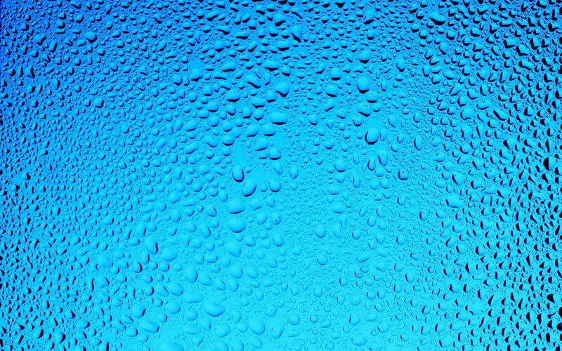 Condensation Droplets on Glass — Calm