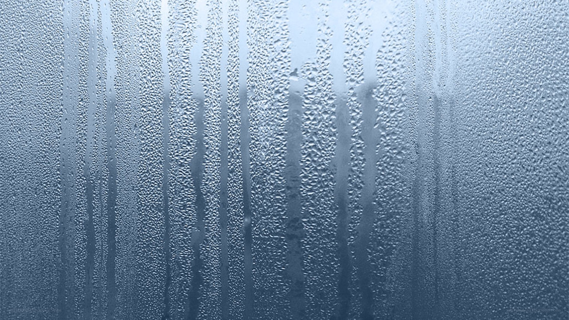 condensation on glass surface