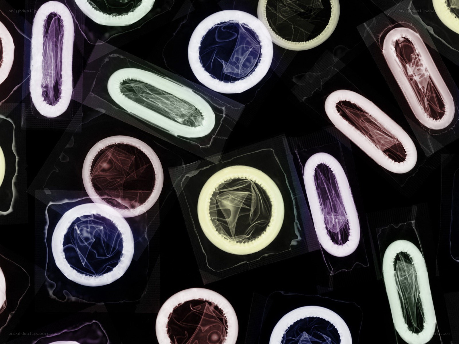 condoms in packaging