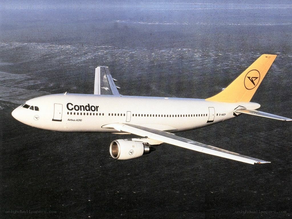 Condor Airbus A310 in flight