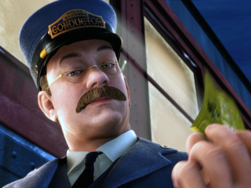 Conductor Holding Ticket