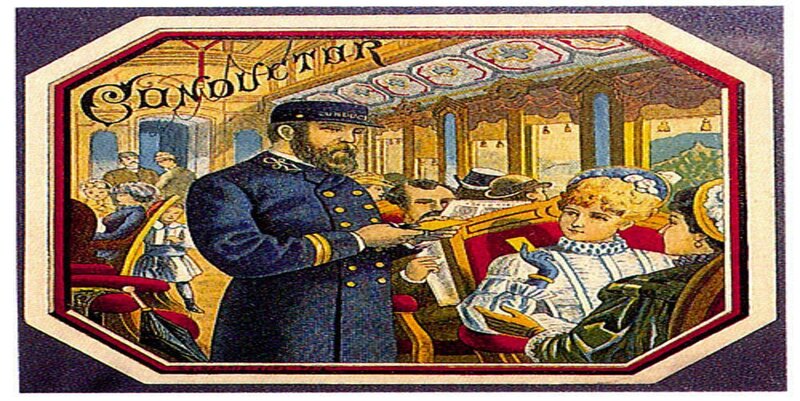 Conductor on Train