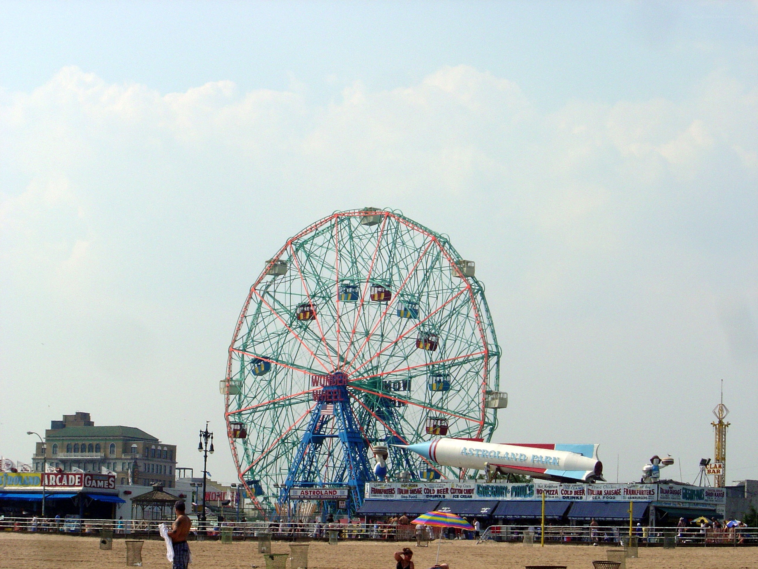 Coney Island Ferris wheel