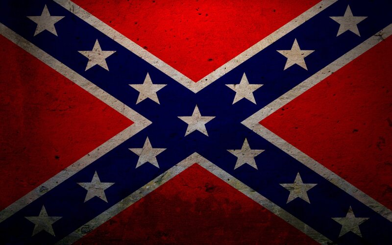 Confederate Battle Flag — Red