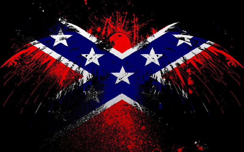 Confederate Flag Eagle